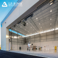 Marco de espacio prefabricado Construcción de techo Estructura de acero Hangar de aeronaves en venta